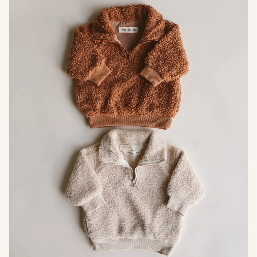 Kids Teddy Sherpa Jacket - Picture 2 of 10